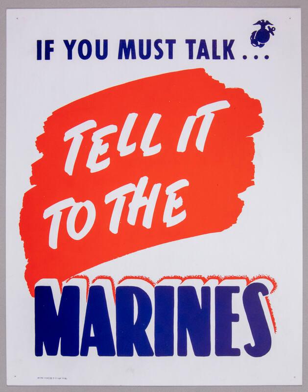 If You Must Talk . . .