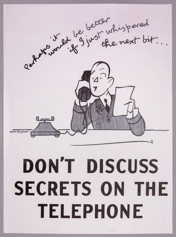 Don’t Discuss Secrets on the Telephone