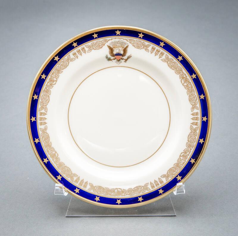 Roosevelt White House Egg Cup Saucer