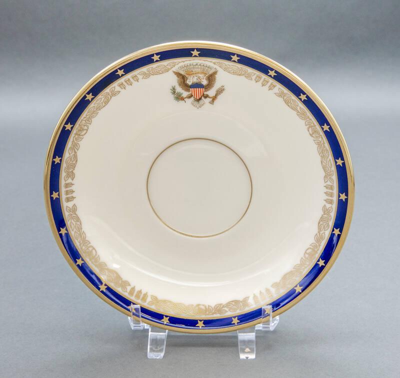 Roosvelt White House Teacup Saucer