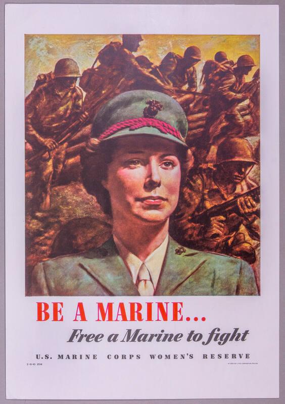 Be a Marine . . . Free a Marine to Fight