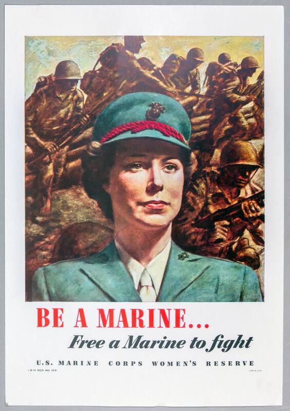 Be a Marine . . . Free a Marine to Fight