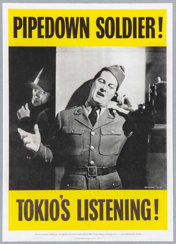 Pipedown Soldier! Tokio's Listening!