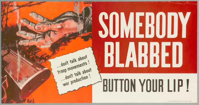 Somebody Blabbed