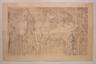 Study for Quebec Conference Painting