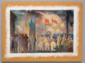 Study for Quebec Conference Painting