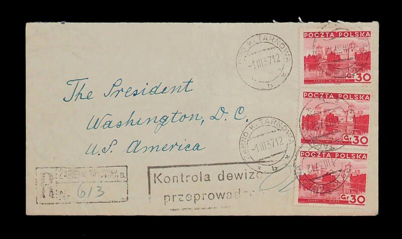 Polish Stamp Cover