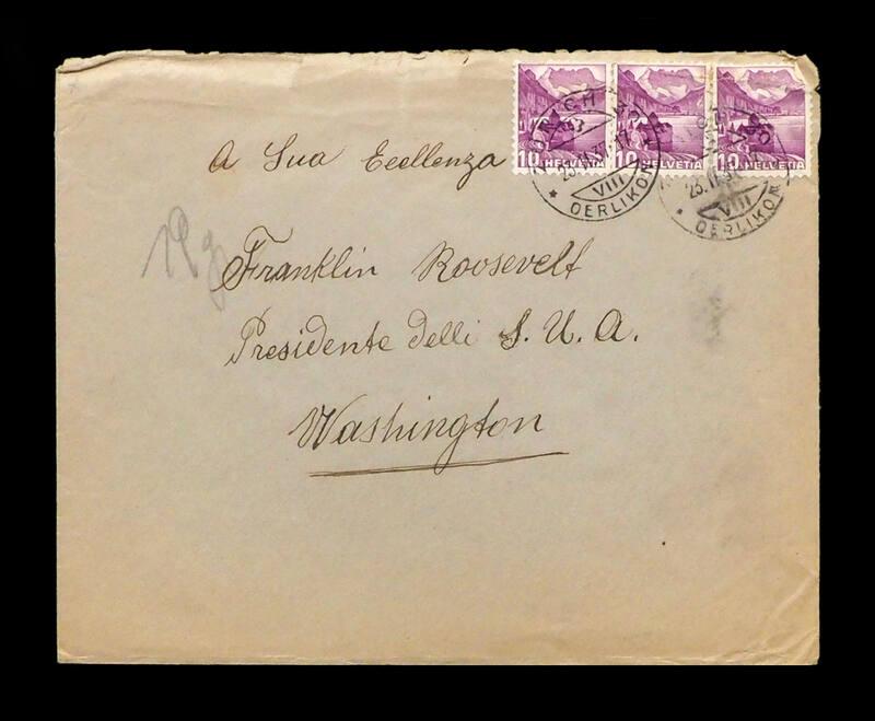 Swiss Stamp Cover