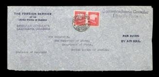 U.S. Foreign Service Stamp Cover