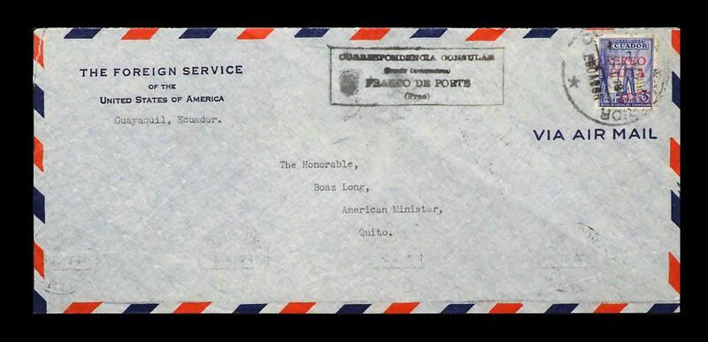 U.S. Foreign Service Stamp Cover