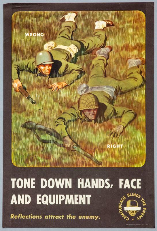 Tone Down Hands, Face and Equipment