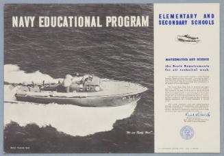 Navy Educational Program Poster