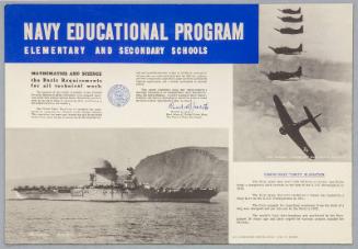 Navy Educational Program Poster