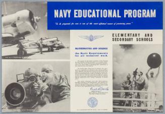 Navy Educational Program Poster