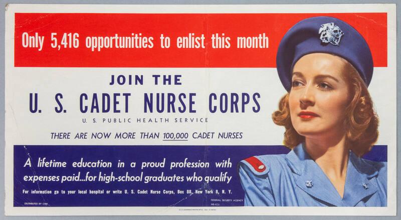 Join the U. S. Cadet Nurse Corps