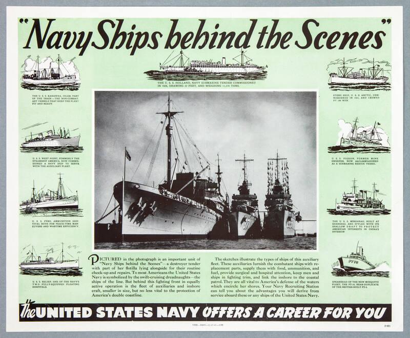 Navy Ships Behind the Scenes