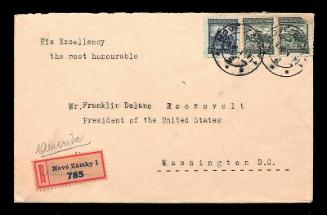 Czechoslovakian Stamp Cover