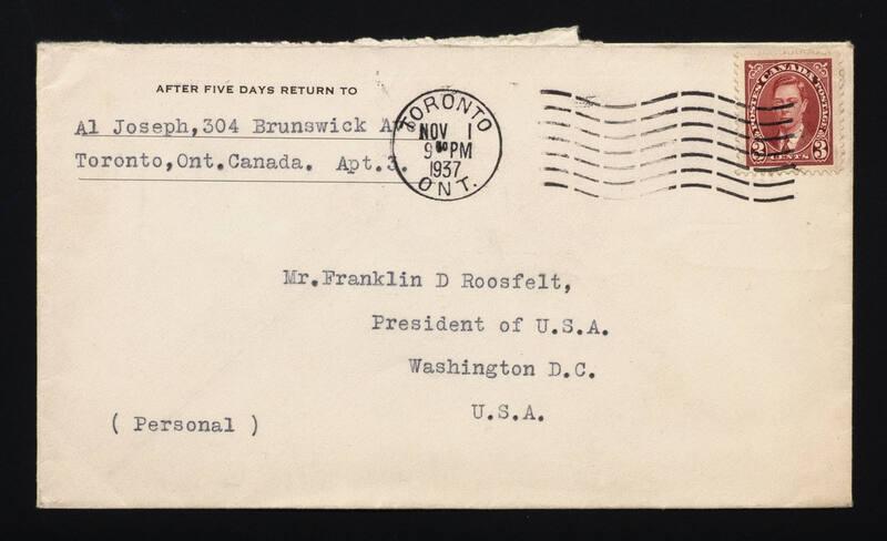 Canadian Stamp Cover