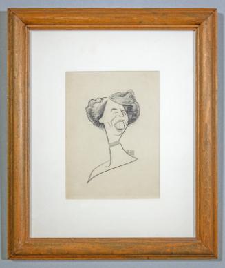 Caricature of Eleanor Roosevelt