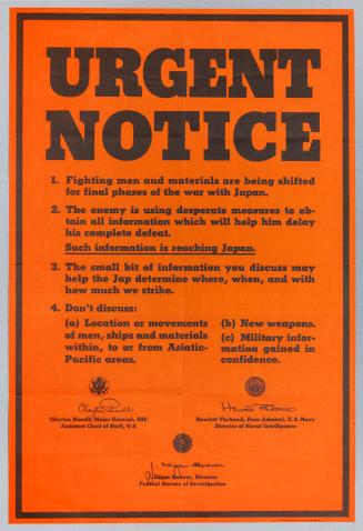 Urgent Notice