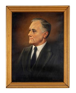 Portrait Painting of Franklin D. Roosevelt