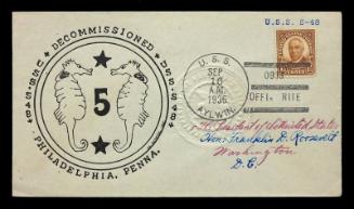 USS S-48 Decommissioning Commemorative Cover
