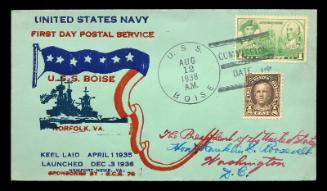 USS Boise Commissioning Commemorative Cover
