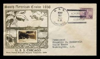 USS Chicago Commemorative Cover