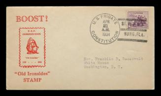 USS Constitution Commemorative Stamp Cover