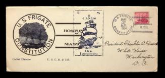 USS Constitution Commemorative Stamp Cover