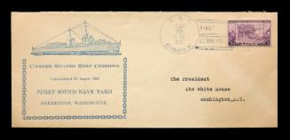 USS Cushing Commissioning Commemorative Cover
