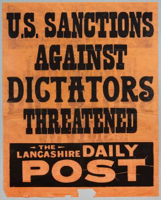 The Lancashire Daily Post Headline Poster