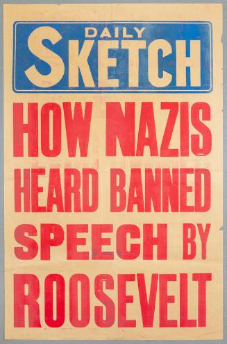 Daily Sketch Headline Poster