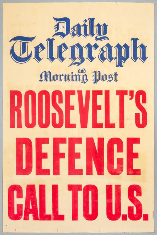 Daily Telegraph Headline Poster