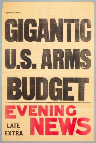 Evening News Headline Poster