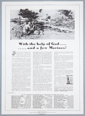 Publicity for War Series, No. 6: With the Help of God . . . . . and a Few Marines!