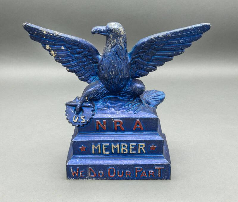 National Recovery Administration (NRA) Member Statuette