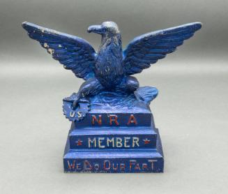 National Recovery Administration (NRA) Member Statuette
