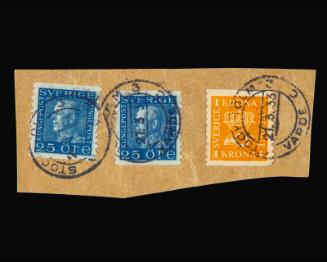 American Consular Service Stamp Cover Remnant
