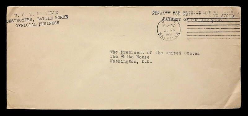 USS Melville Stamp Cover