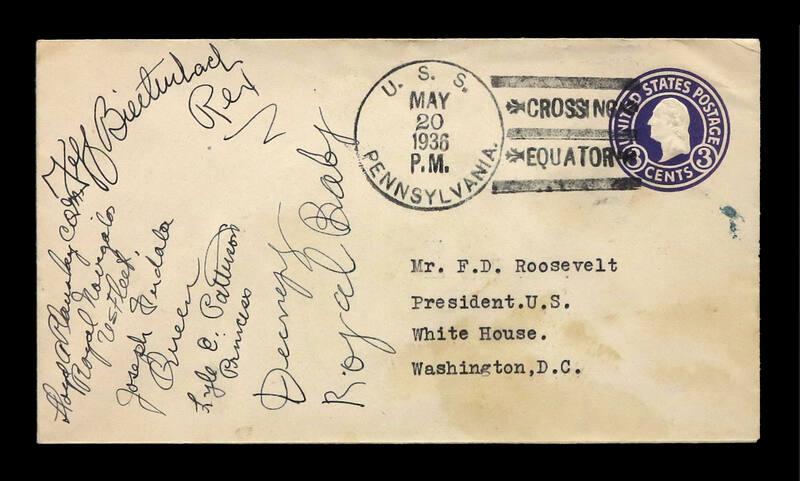 USS Pennsylvania Commemorative Cover