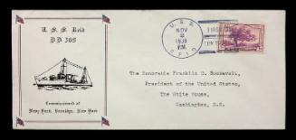 USS Reid Commissioning Commemorative Cover