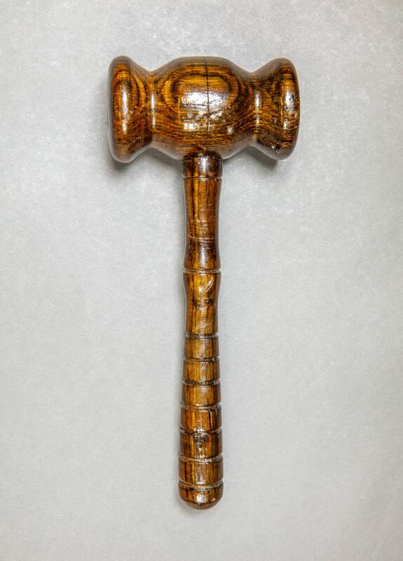 Gavel Made from the HMS Augusta