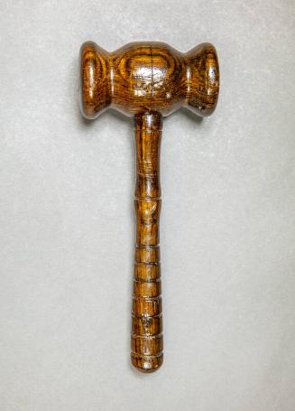 Gavel Made from the HMS Augusta