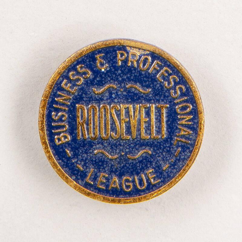 Roosevelt Campaign Lapel Stud, 1932