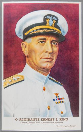 O Almirante Ernest J. King