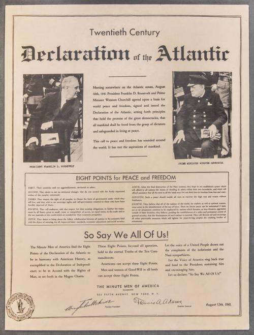 Image courtesy of the Franklin D. Roosevelt Presidential Library and Museum.