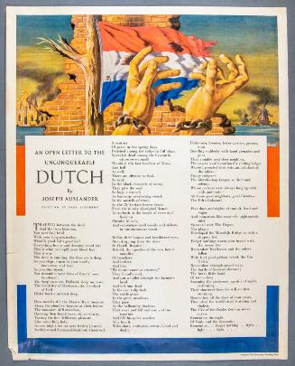 An Open Letter to the Unconquerable Dutch
