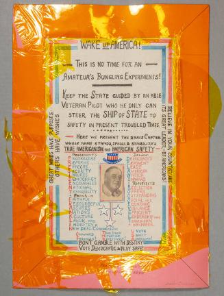 Roosevelt Campaign Poster, 1940