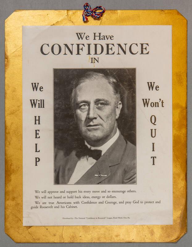 Roosevelt Campaign Flier, 1940